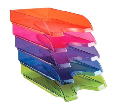 Happy by CEP Letter Tray Multicoloured